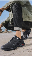Men's Waterproof Trail Hiking Running Shoes Sneakers