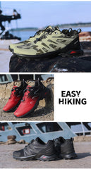 Men's Waterproof Trail Hiking Running Shoes Sneakers