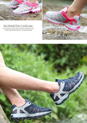 Men's Waterproof Hiking Shoes Lightweight Outdoor Trainers