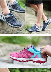 Men's Waterproof Hiking Shoes Lightweight Outdoor Trainers