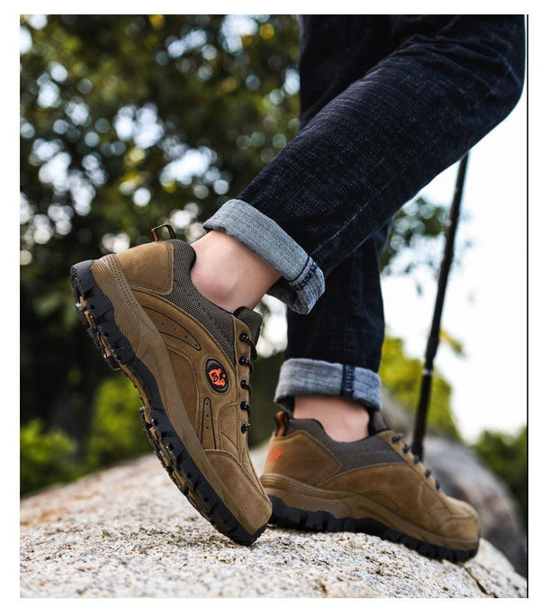 Winter Couple Outdoor Hiking Shoes Warm Non Slip Sneakers