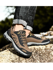 Men's Waterproof Hiking Boots Non Slip Outdoor Shoes