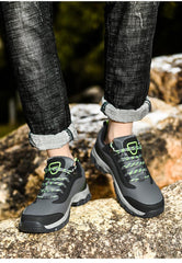 Men's Waterproof Hiking Boots Non Slip Outdoor Shoes