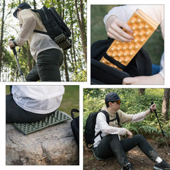 Folding Seat Pad Mat with Foam for Hiking & Camping,  Lightweight & Portable