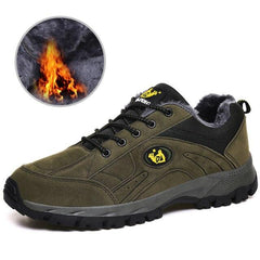 Winter Couple Outdoor Hiking Shoes Warm Non Slip Sneakers