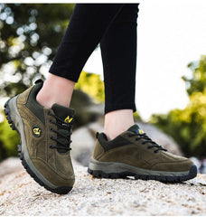 Winter Couple Outdoor Hiking Shoes Warm Non Slip Sneakers