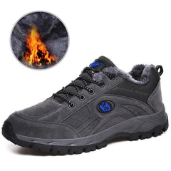 Winter Couple Outdoor Hiking Shoes Warm Non Slip Sneakers
