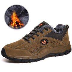 Winter Couple Outdoor Hiking Shoes Warm Non Slip Sneakers