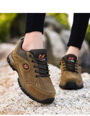 Winter Couple Outdoor Hiking Shoes Warm Non Slip Sneakers