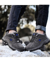 Winter Couple Outdoor Hiking Shoes Warm Non Slip Sneakers
