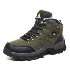 Men's Winter Warm Snow Hiking Boots Non Slip Outdoor Shoes