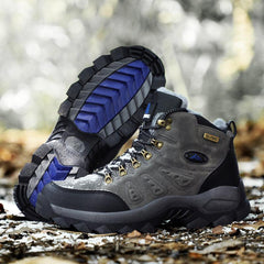 Men's Winter Warm Snow Hiking Boots Non Slip Outdoor Shoes