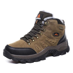 Men's Winter Warm Snow Hiking Boots Non Slip Outdoor Shoes